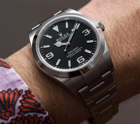 rolex explorer i review.